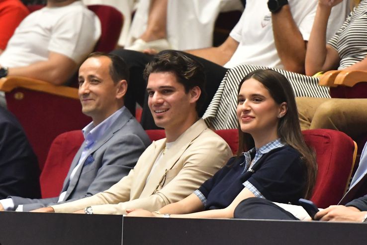 Ianis Hagi and Elena Tanase, at 