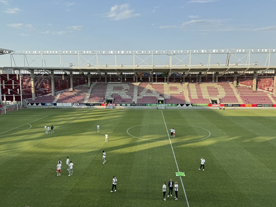 Spain U19 - Holland U19 »Euro final is playing on Giulești» The first images from the stadium