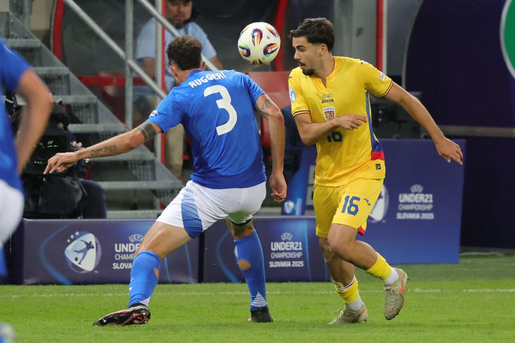 Tony Strate. Images from the Romanian U21 match - Italy U21 0-1 Photo: Ionuţ Iordache (GSP)