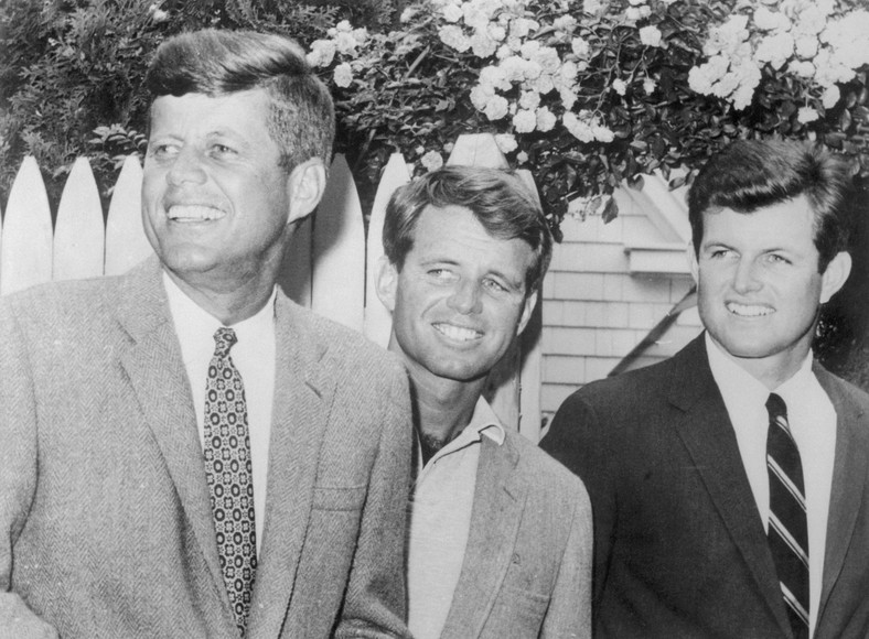 John, Robert and Edward "Ted" Kennedy, 1960