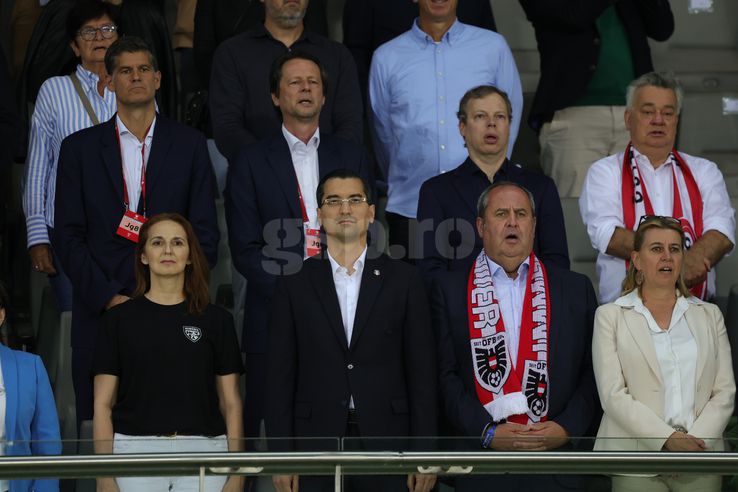 Răzvan Burleanu. Austria - Romania, match from Vienna. Photo: Ionuț Iordache (gsp.ro)