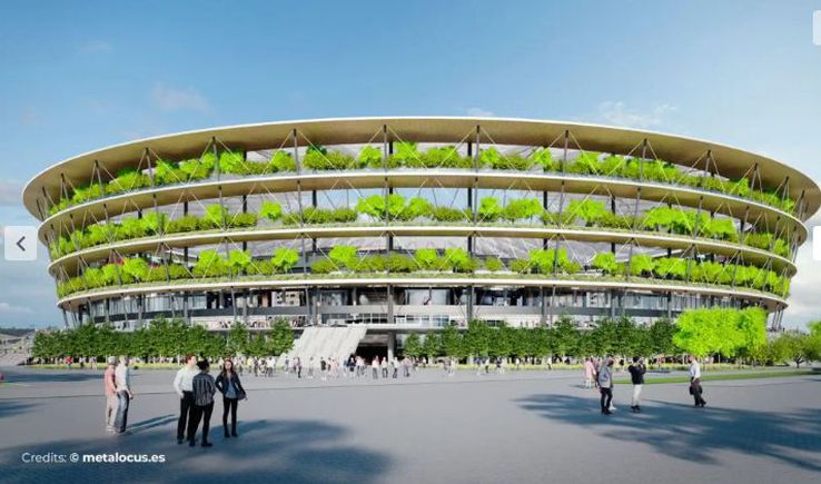 A stadium of one billion euros is built in Serbia