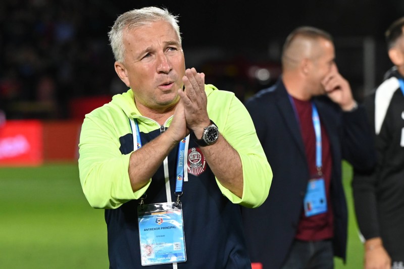 Superliga: As much as Dan Petrescu stands at CFR Cluj: