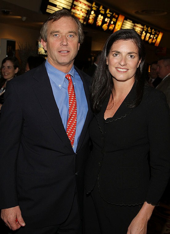 Robert Kennedy Junior with his wife Mary Richardson Kennedy, 2008