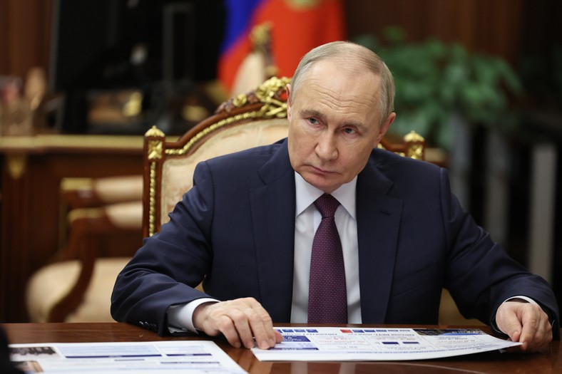 Vladimir Putin in the Kremlin. Moscow, June 16, 2025