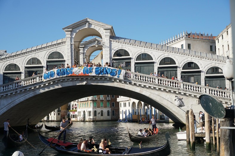 Protests in Venice