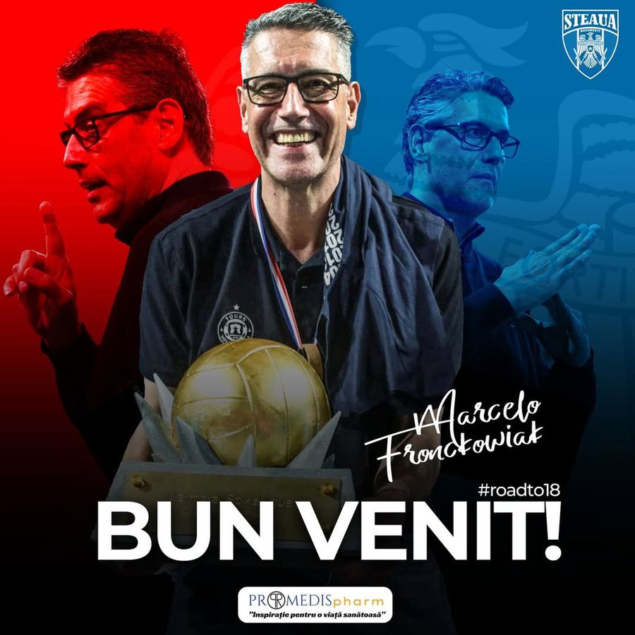 Marcelo Fronckowiak was officially presented at Steaua / Photo: Instagram Steaua Steaua officially presented its new coach! The legendary technician will work in parallel and with the national team of Brazil