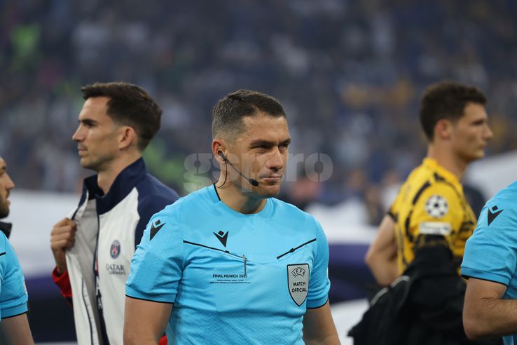 Istvan Kovacs, in PSG - Inter / Photo: Ionuț Iordache (gsp.ro)