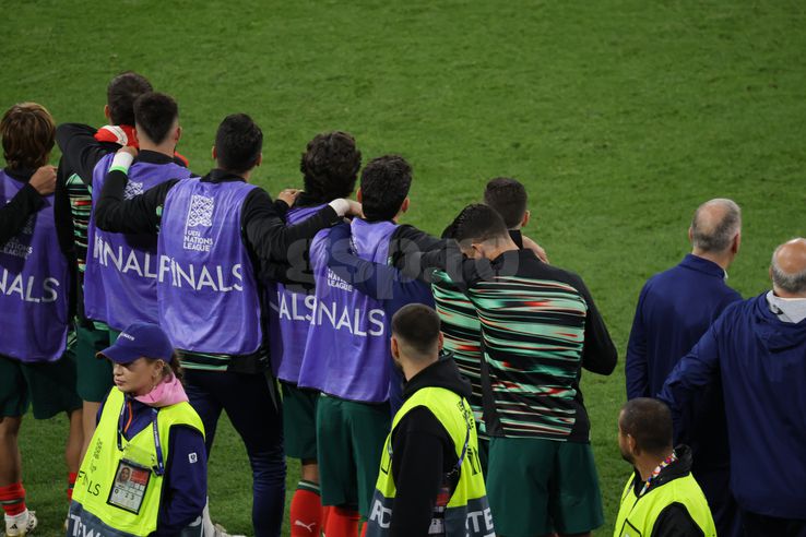 Cristiano Ronaldo at the 11 -meter blows in Portugal - Spain. Photo: Ionuț Iordache (gsp.ro)