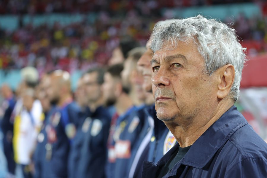 Mircea Lucescu, at the match Austria - Romania 2-1 Photo: Ionuţ Iordache (GSP) Lucescu and our illusions: reality or Bluf?