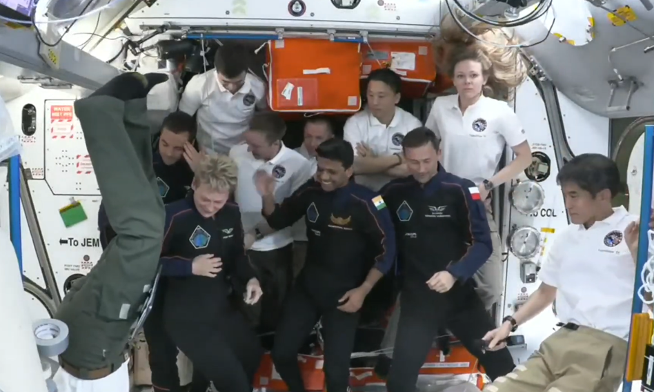 There is a deserter from Crimea in the ISS crew. Convicted in Ukraine for treason