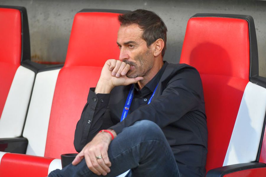 Marius Măldărășanu, Hermannstadt's coach, photo: Cristi Preda Marius Măldărășanu, the first interview after he did not beat the palm with Rapid: