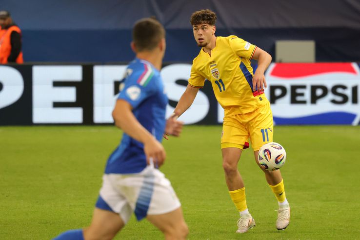 Andrei Borza. Images from the Romanian U21 match - Italy U21 0-1 Photo: Ionuţ Iordache (GSP)