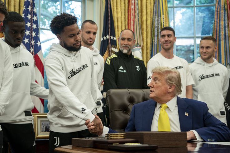 Juventus delegation, Visit to the White House / Photo: Imago