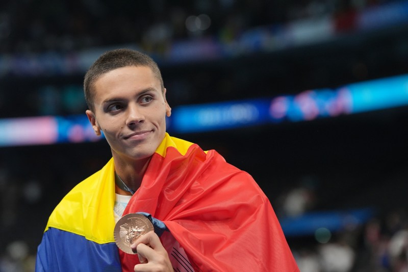 David Popovici, after the second medal at the European U23: