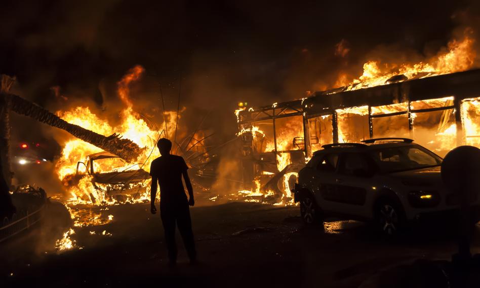 Iranian fire destroys Israeli cities. Jews respond with attacks on Iranian symbols