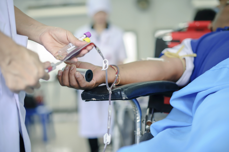 A man from Sibiu has donated a record number of blood in the last 25 years: 