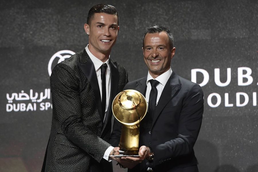 Cristiano Ronaldo and Jorge Mendes. Photo: Imago Fluminense tried to transfer Neymar and Cristiano Ronaldo only for the club World Cup: