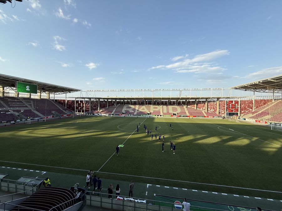Spain U19 - Holland U19 »Euro final is playing on Giulești» The first images from the stadium