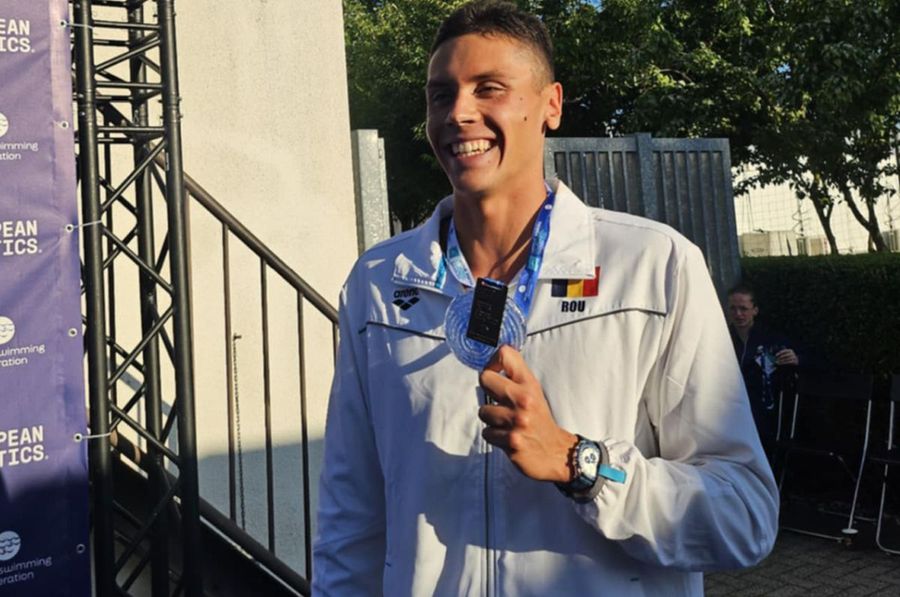 David Popovici The certainty of the Hungarians, after seeing the European record set by David Popovici