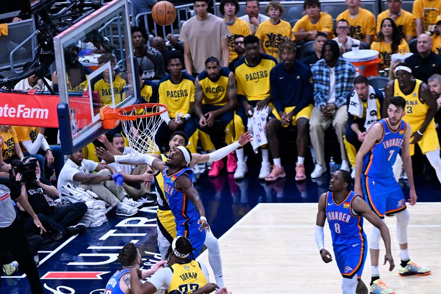 Premiere! What TV station broadcasts the decisive match of the NBA final between Oklahoma City Thunder and Indiana Peace