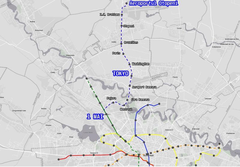 M6 M6 subway Mas. 1 Mai - Baneasa - Otopeni, Photo: Hotnews