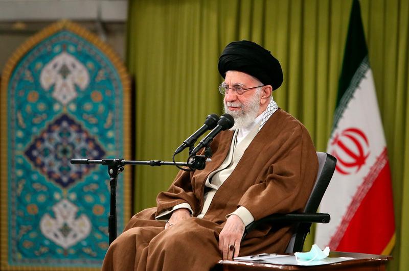 Ayatollahul Ali Khamenei, the supreme leader of Iran, photo: Office of the Iranian Supreme Leader / AP / Profimedia