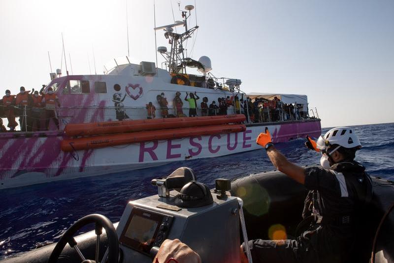 Migrants Saved in the Mediterranean, Photo: Louisemichel / Dapress / Splashnews.com / Splash / Profimedia