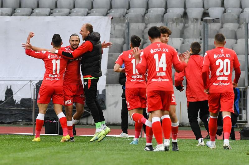UTA Arad players, photo: Flaviu Buboi / Nurphoto / Shutterstock Editorial / Profimedia