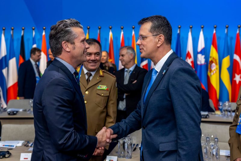 Ionuț Moșteanu, discussion with the Secretary of Defense in the US: 