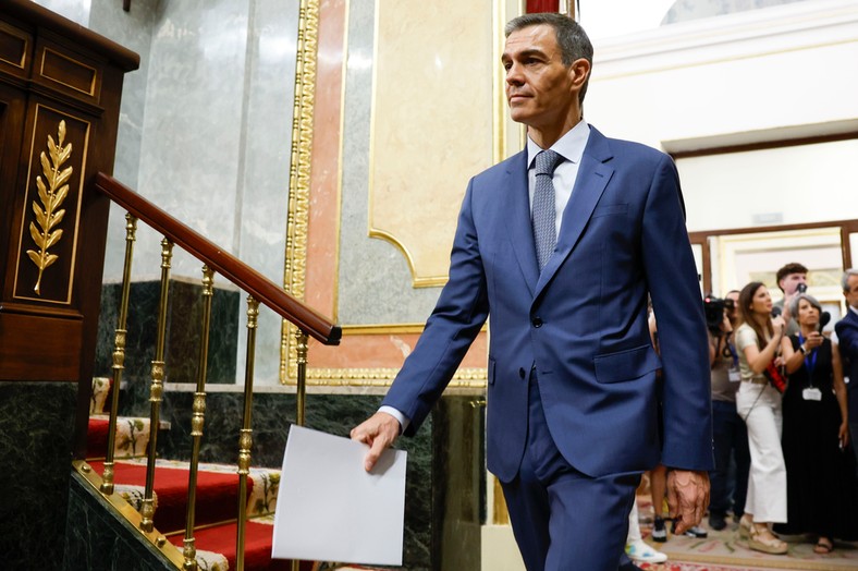 Pedro Sanchez, Spanish Prime Minister. Madrid, June 18, 2025