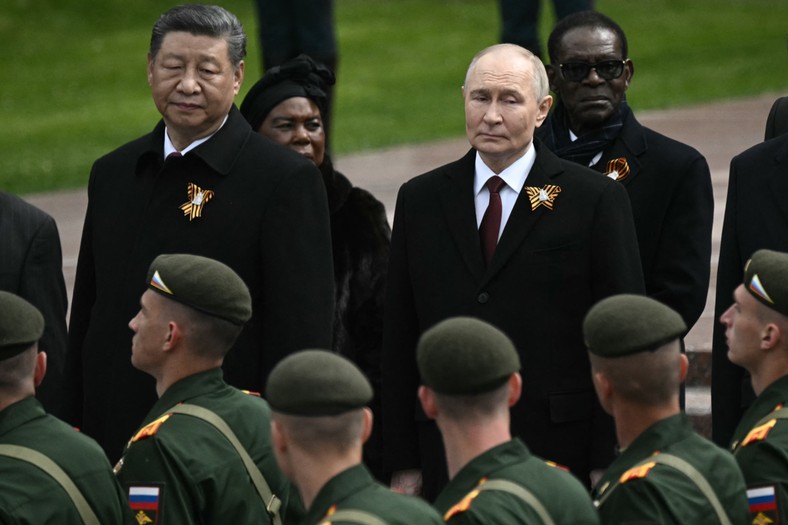 Chairman of the People's Republic of China, XI Jinping and Russian President Vladimir Putin