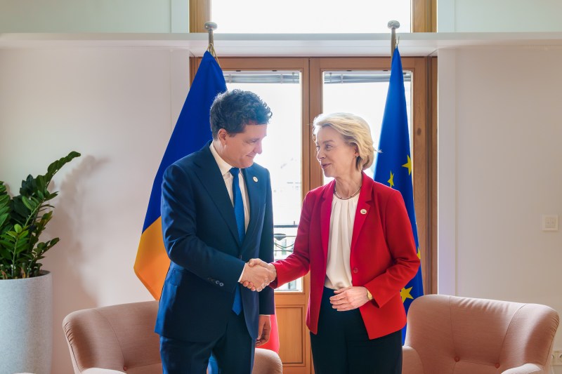 Nicușor Dan announced what he discussed at the meeting with Ursula von der Leyen