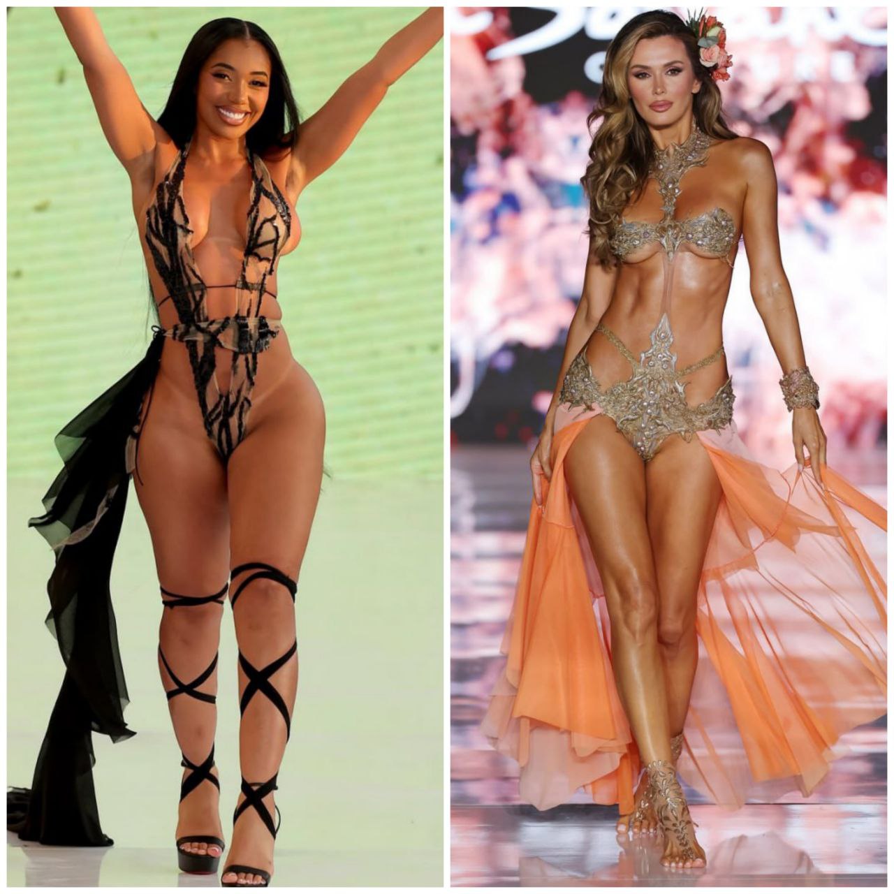 In Miami, the models were lit in the most frank bikini. Photo photo 2