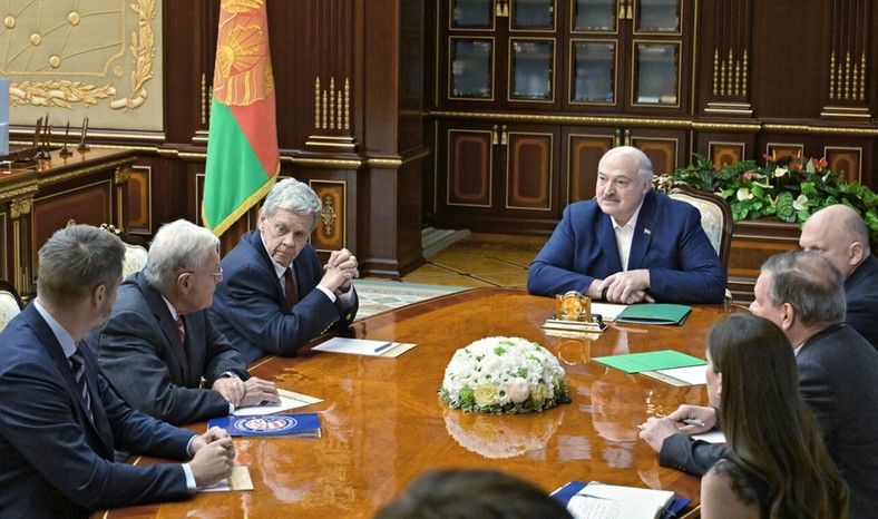 Meeting of General Kellog with Lukashenko in Minsk