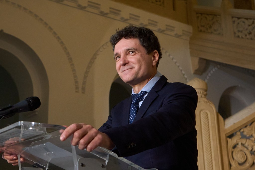 Nicușor Dan. Photo: Lucian Alecu / Shutterstock Editorial / Profimedia