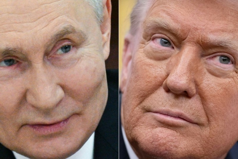 Moscow's reaction after Trump's ad about Putin's discussion. 