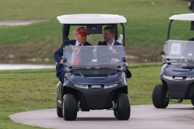 Eric Trump does not exclude a candidacy for US Presidency. What is the 
