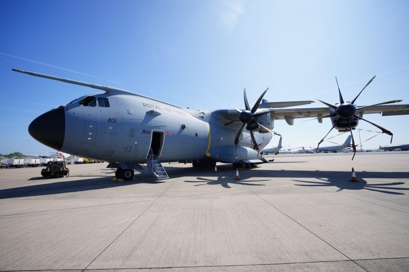 Pro-Palestinian militants have entered a British air base. Damage caused with paint sprays