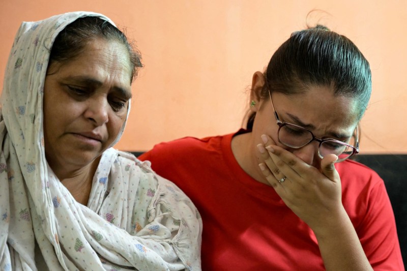 The collapse of Air India plane. One of the passengers had come to Ahmedabad at his father's funeral