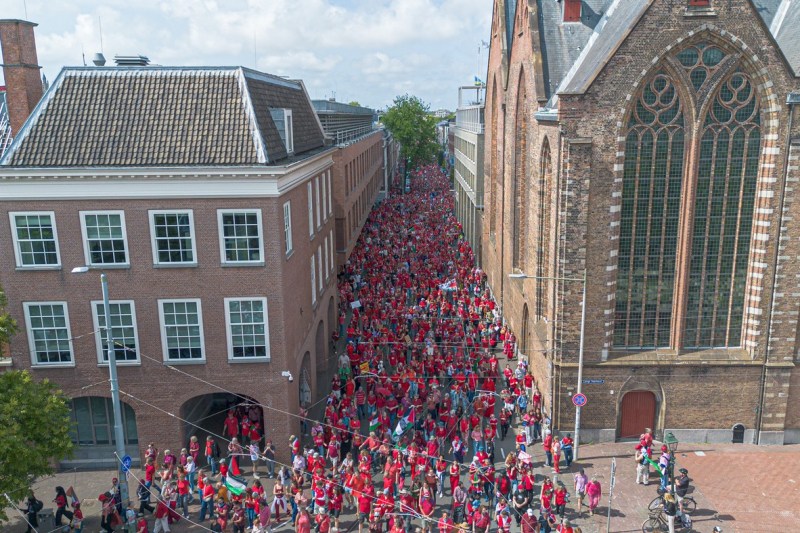 Video tens of thousands of people protested in The Hague against Israeli actions in Gaza