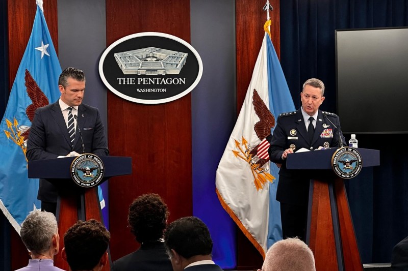How the US attack on Iran took place. The Secretary of the Defense presented the film's film