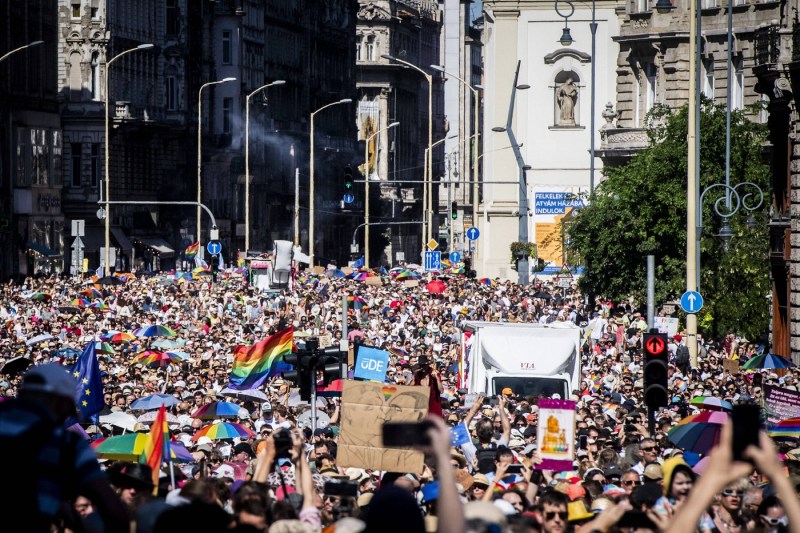 Viktor Orban argues that the Pride march
