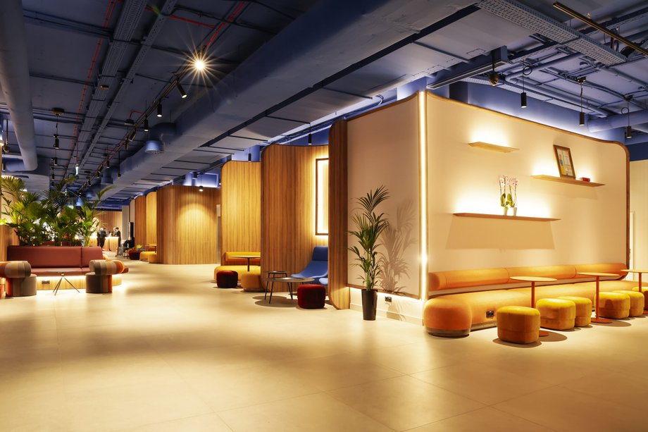 Interior of the Mercure Warszawa Centrum Hotel 