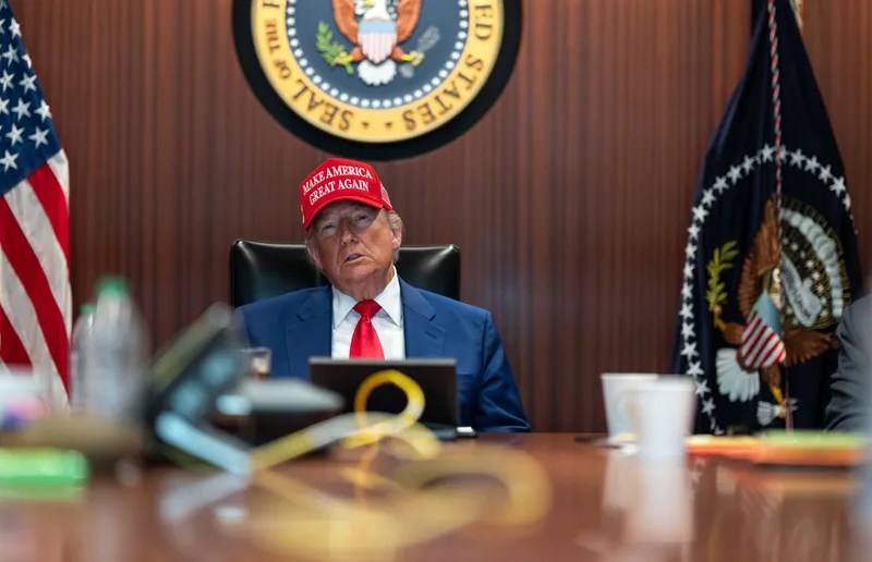 Trump follows from the 