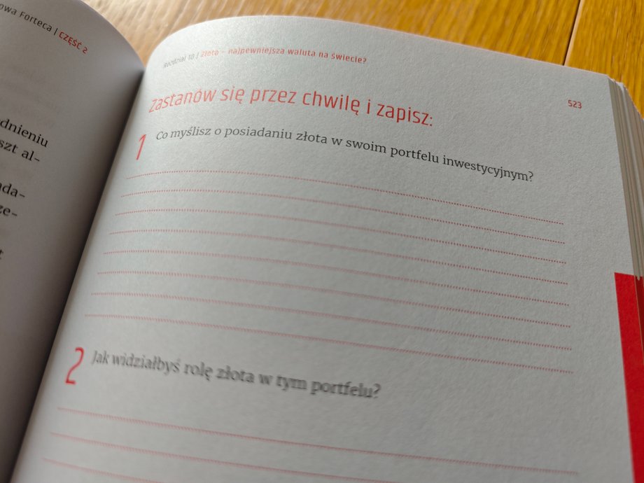 The author leaves a lot of space for thoughts and notes
