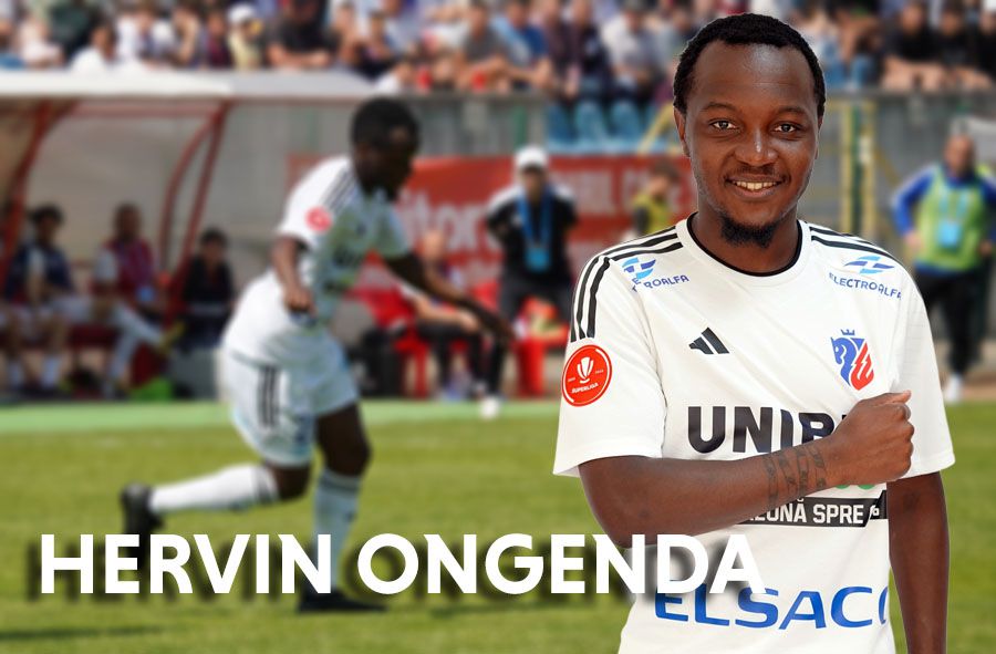 Hervin OnGenda signed the extension of the contract with FC Botosani Hervin Ongenda and Miguel Fernandez, present