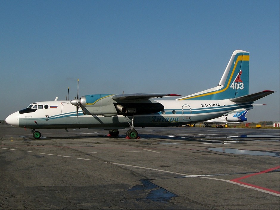 Antonov An-24b of Russian Angara airlines