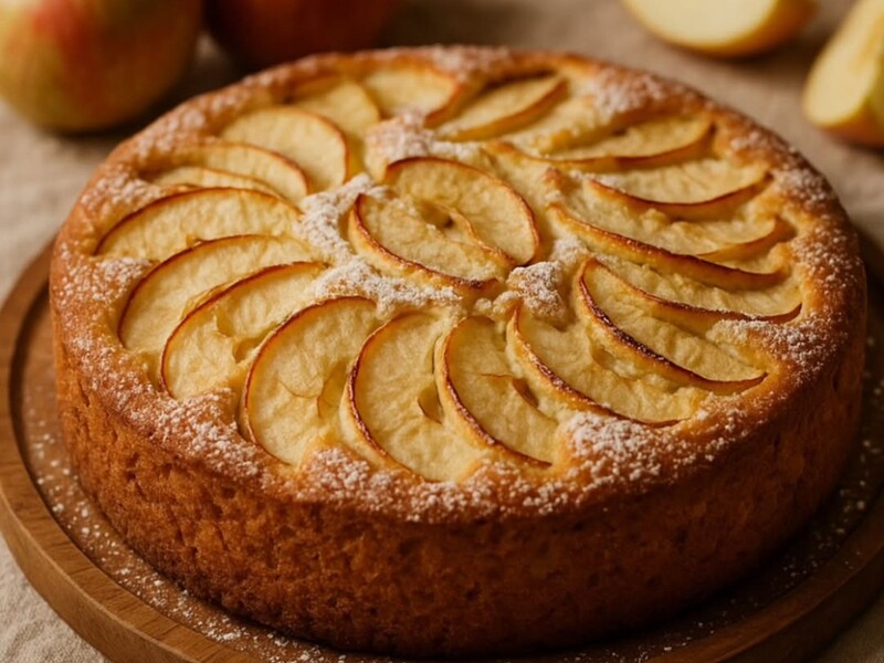 Replace the flour with this - and the charlotte will turn out to be less high -calorie. Delicious dietary baking recipe