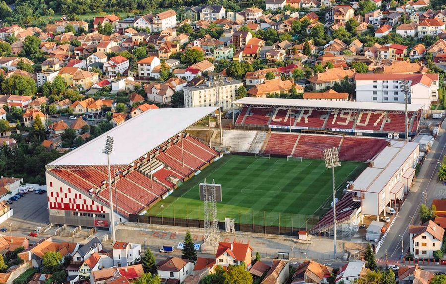 Dr. Constantin Rădulescu stadium. Photo: CFR Cluj